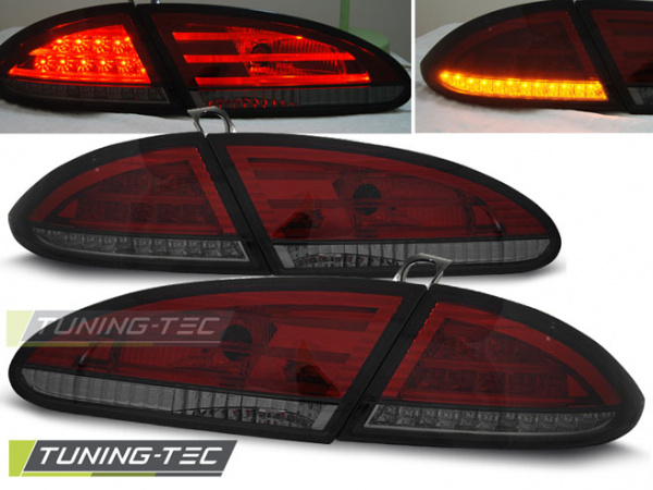 LED Upgrade Design Rückleuchten für Seat Leon 1P 05-09 rot/rauch